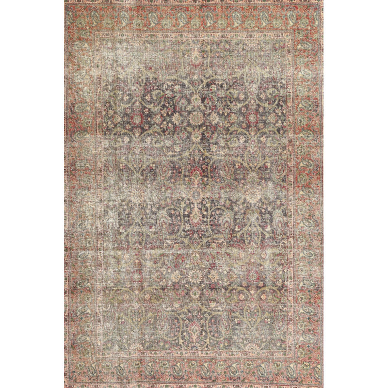 Oriental Indoor Rug, Rectangle 6' x 9'