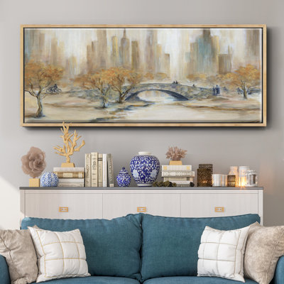 Central Park- Framed Canvas