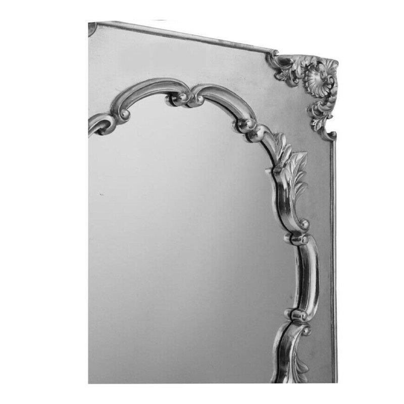 Masham Wood Flat Wall Mirror