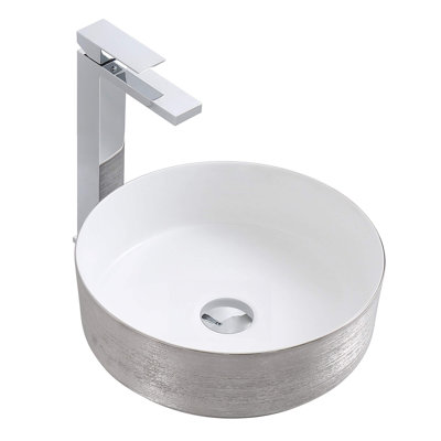 Circular Vessel Bathroom Sink