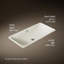 Iron Plains®Trough Rectangle Dual Mount Bathroom Sink with Overflow-557951693