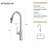 18.83" Pull-Down Kitchen Faucet-121209973
