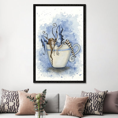 I Need Coffee by Amy Brown - Painting on Canvas