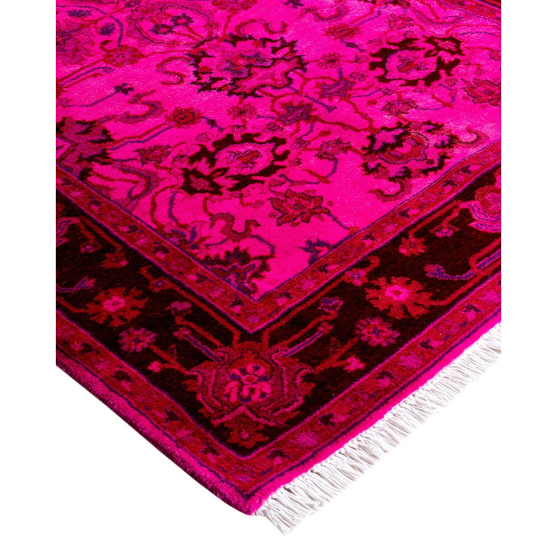 Overyed One-of-a-Kind Rectangle 2'8" x 4'3" Hand Knotted Area Rug