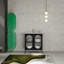 Meuble-lavabo simple 30 po avec comptoir en céramique Noce-1755647327