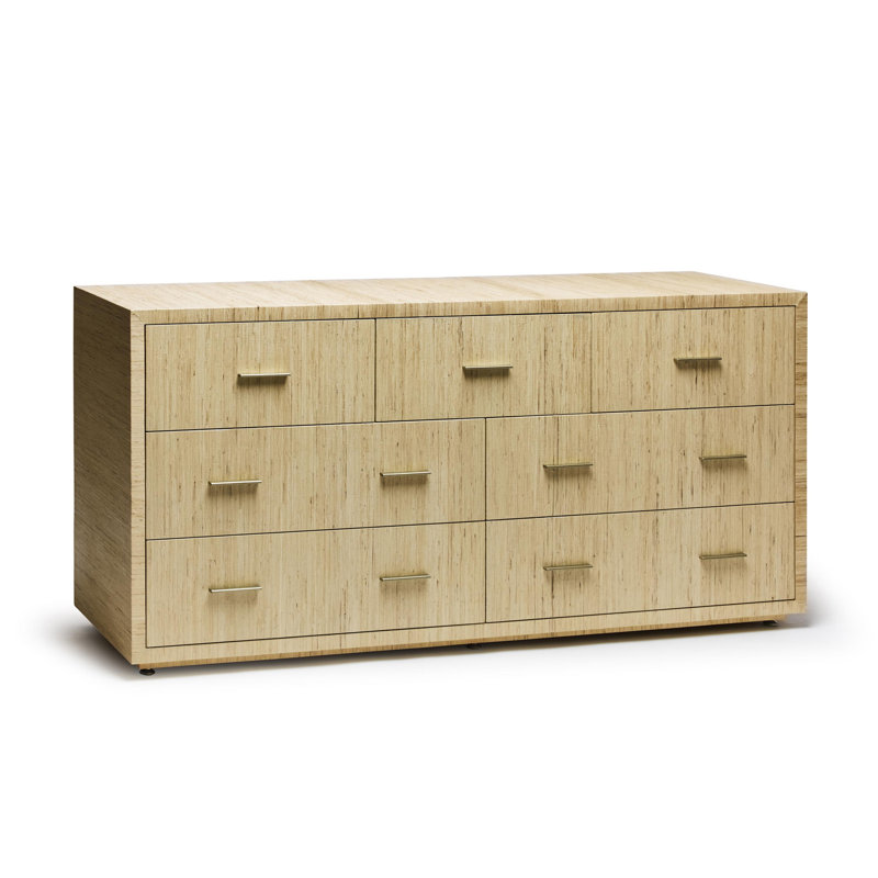Livia 7 - Drawer Dresser, Natural