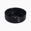 Ceramic Round Above Counter Bathroom Sink Art Basin, Black Background With White Patterns (UNOR B RR)-125216388