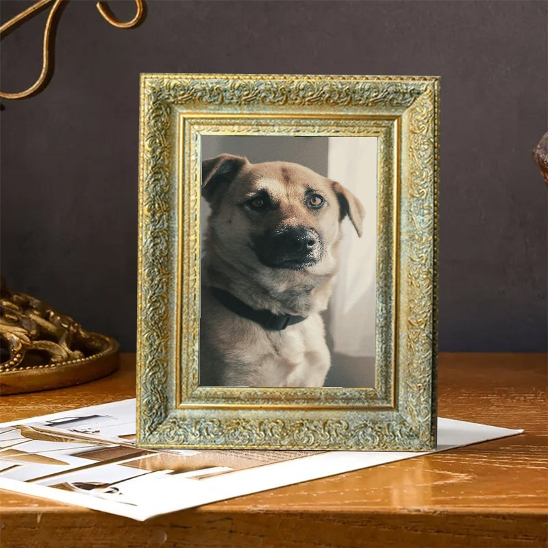 Cadre photo antique orné 1PC pour photos 5 "x 7"