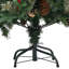 Green Realistic Artificial Pine Flocked/Frosted Christmas Tree and Pinecones-606263962