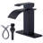 Centerset Single-handle Bathroom Faucet with Drain Assembly-82612558