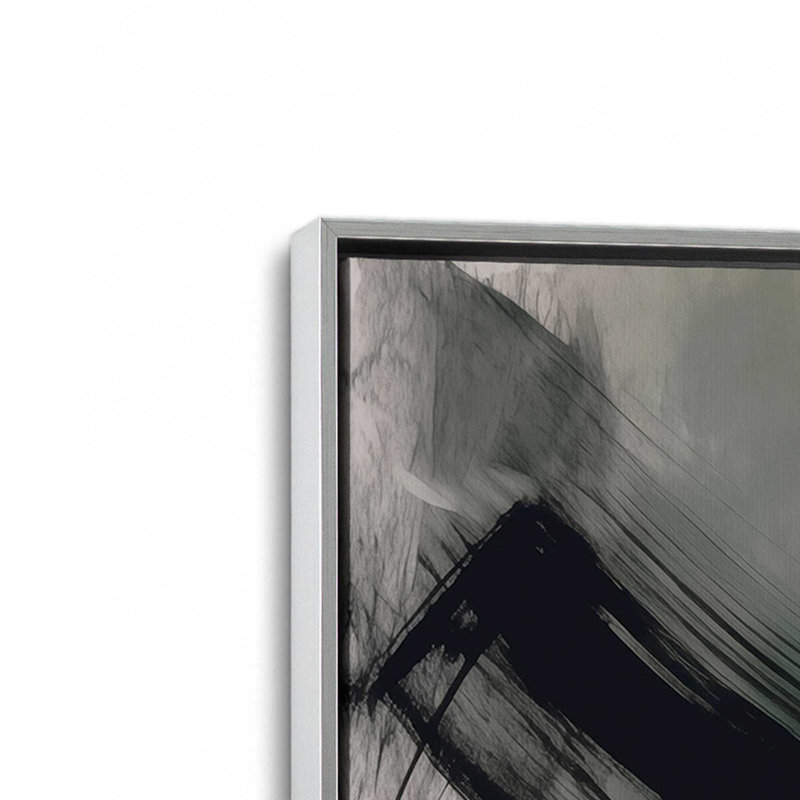 Vortex Vision II Rolled Canvas Print, Polished Chrome Framed, 24.75" H x 24.75" W x 1.75" D