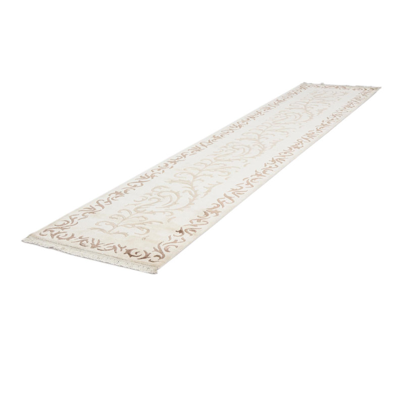 Tapis de couloir beige clair Howard