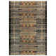 Sesena Black/Gold/Orange/Green/Blue/Ivory/Grey Indoor/Outdoor Rug