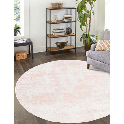 Tapis abstrait rose