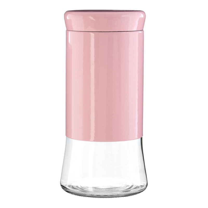 Metal Jar, Pink