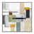 White Floater Framed