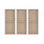 Ensemble de 3 toiles embellies