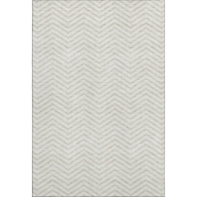 Premium Machine Washable Prisco Ivory Rug