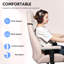 Velvet Gaming Chair with Headrest