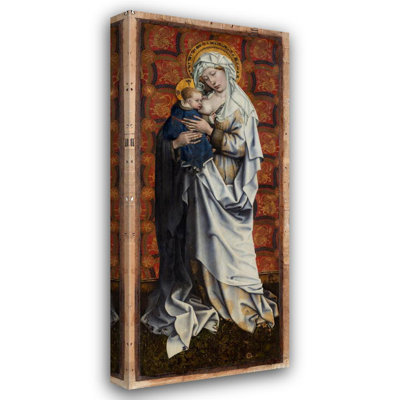 «Madonna and Child» par Robert Campin - Art mural sur toile tendue avec châssis