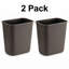 Poubelle rectangulaire en plastique 7 gallons | Ensemble de 2-132483759