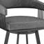 Tabouret de bar pivotant en similicuir Mod-532434696-532434679