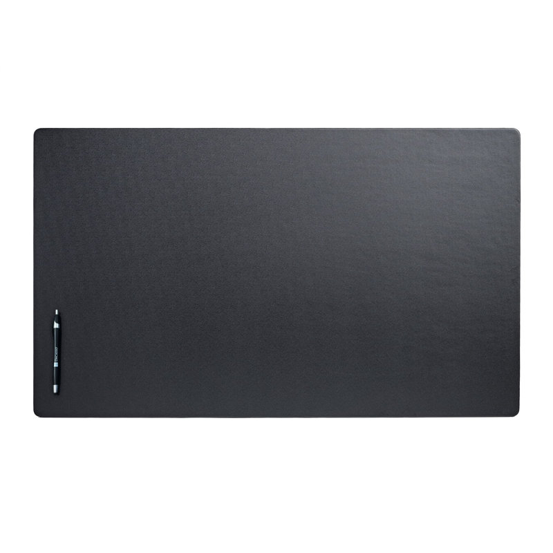 Faux Leather Desk Pad, 34" W x 20" D