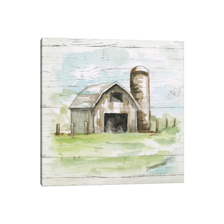 Weathered Barn II by Nan - Print on Canvas