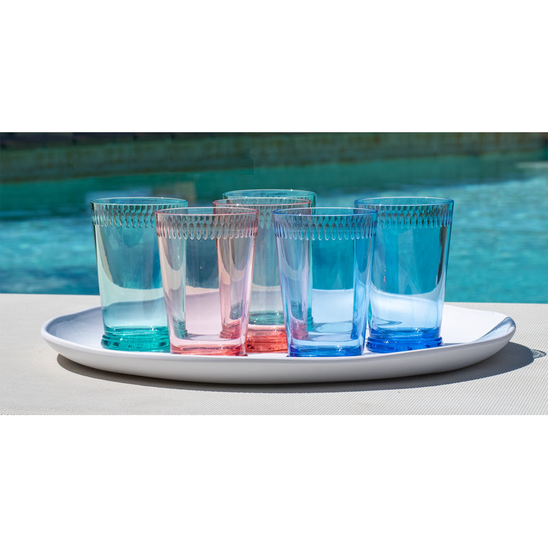 300ml Acrylic Drinking Glass Set