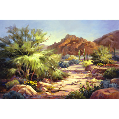 Beauté du désert - reproduction d'art sur toile tendue