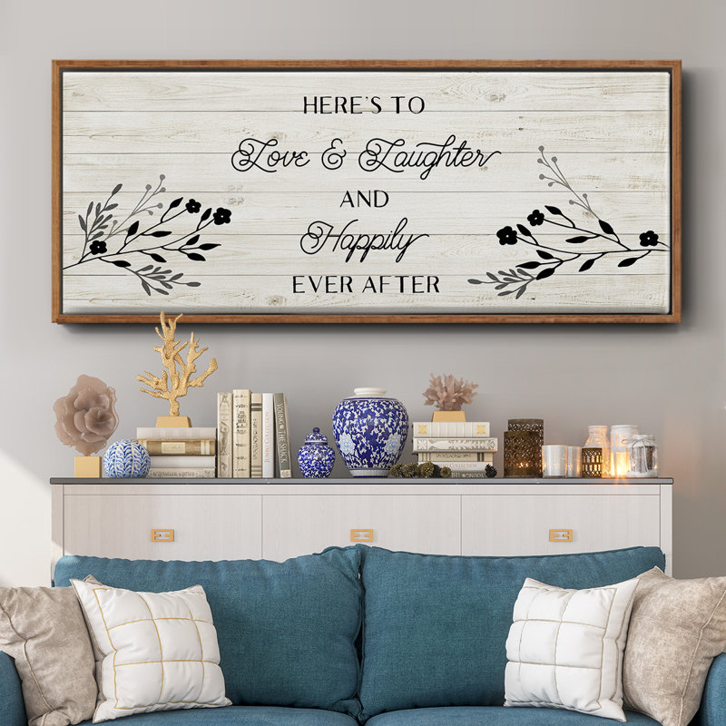 Happily Ever After- Framed Canvas
