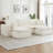 Cloud Sectional Couches For Living Room, Convertible U-Shape Couch With Ottoman, Plush Comfort And Multi-Functional Design-543813750-543813746