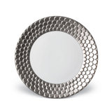 Aegean Platinum Sculpted Dinner Plate