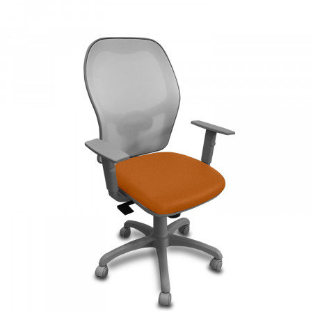 Ambarvale Office Chair, White/Red