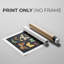 Collection Flutter III - impression sur toile seulement - non encadrée