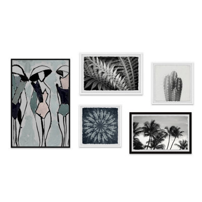 Britz Drops of Argent Pentaptych