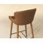 EVORA Upholstered Stool with Metal Frame