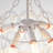 4-light Modern Glass Bubble Chandelier, 24"d-1765888437