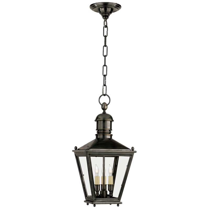 Sussex 3 - Light LED Outdoor Hanging Lantern, 20.5" H x 9.5" W x 9.5" D
