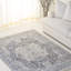 Clover Oriental Area Rug in Beige / Charcoal-1320436331