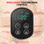 Dispositif de thérapie infrarouge à lumière rouge Morfone 5000 mAh 660nm 850nm 3 modes de vibration et 4 niveaux de chauffage