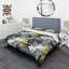 Ensemble de housse de couette de style mid-century rétro abstract i-40702516