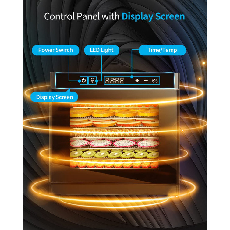 D-20 Digital Touch Screen Food Dehydrator