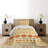 Rustic Polyester Geometric Shapes Coverlet-1228654496