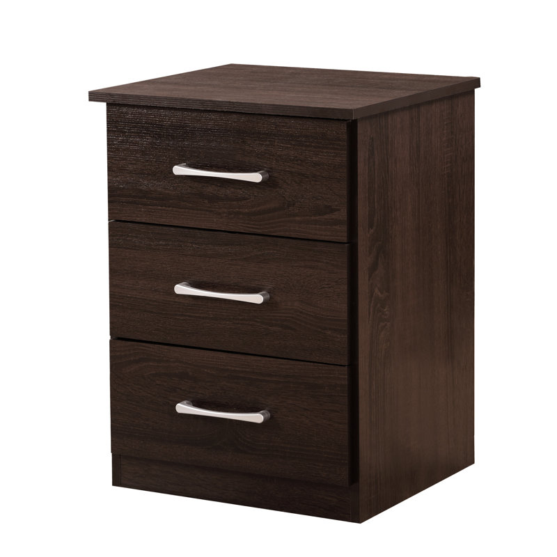 Table de chevet avec choix de rangement pratique - 24 po de hauteur, 18 po de largeur, 16 po de profondeur pour une fonction durable Le style élégant rehausse la beauté de la pièce Nécessaire de bricolage contemporain