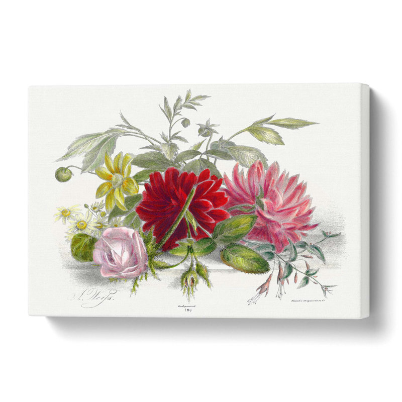 Still Life of Flowers - Wrapped Canvas, 40.6 cm H x 61 cm W