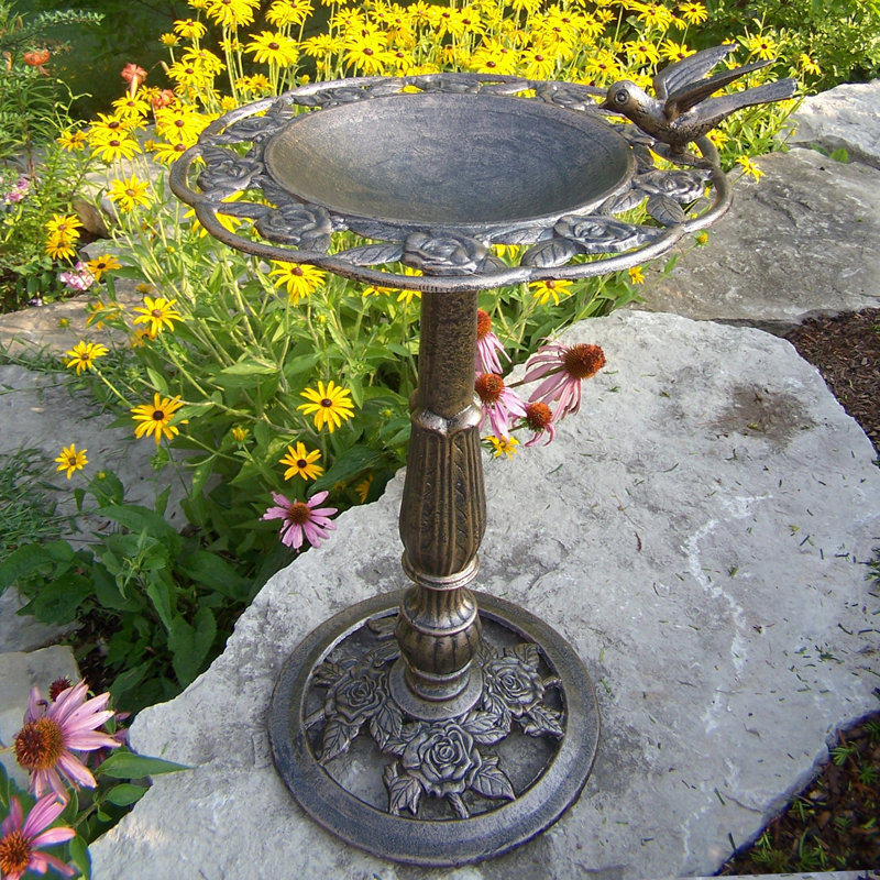 Bain de roses, bronze antique