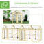 Poulailler, extérieur en bois pour 1 à 3 poulets, basse-cour, spacieux, combinable avec des perchoirs et des portes, peinture de revêtement résistante aux intempéries