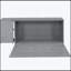 Grand lit escamotable avec bureau rotatif-504612994