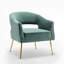 Fauteuil d'appoint en velours Chynna-1665429078